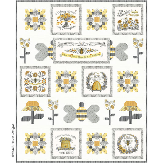 Honey to the Soul Downloadable PDF Quilt Pattern