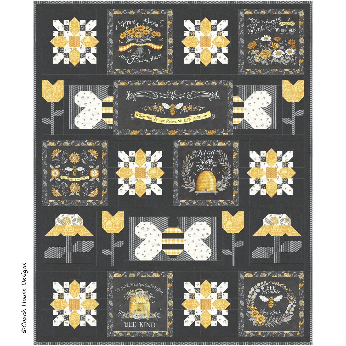 Honey to the Soul Quilt Pattern