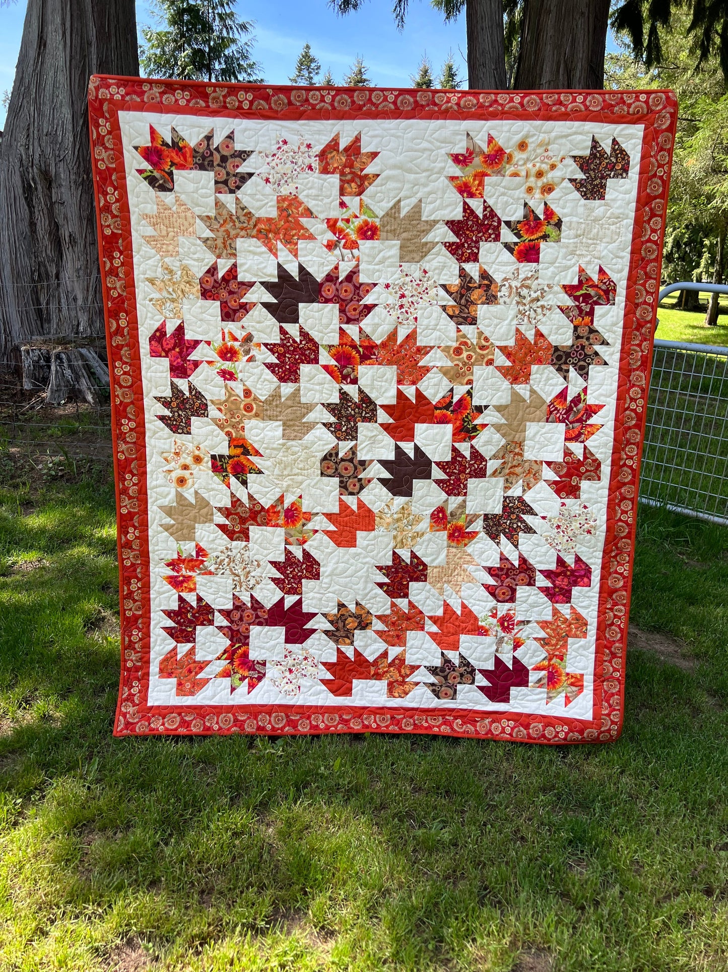 Autumn Has Arrived Downloadable PDF Quilt Pattern