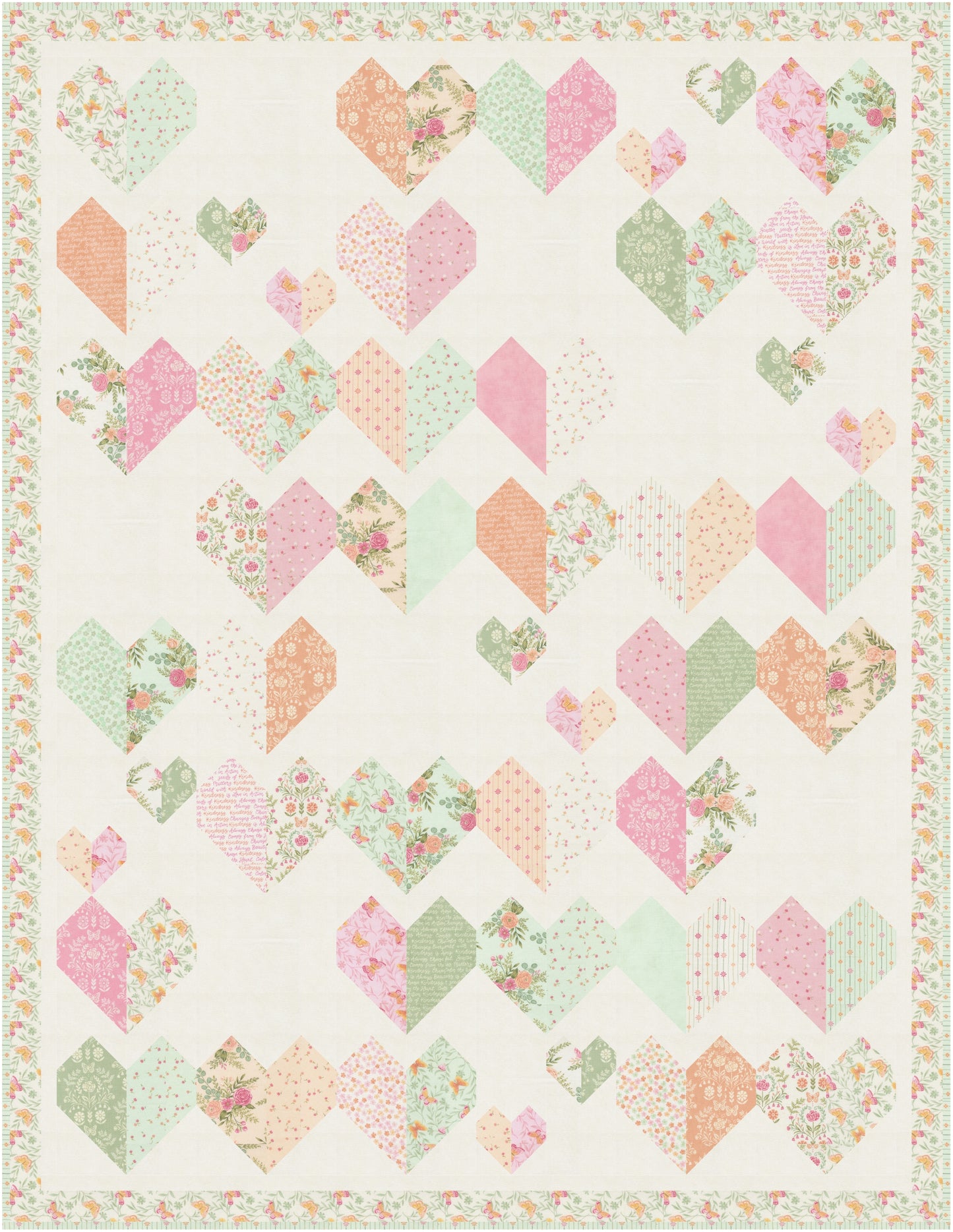 Kind Hearts Quilt Pattern (Pre-Order)