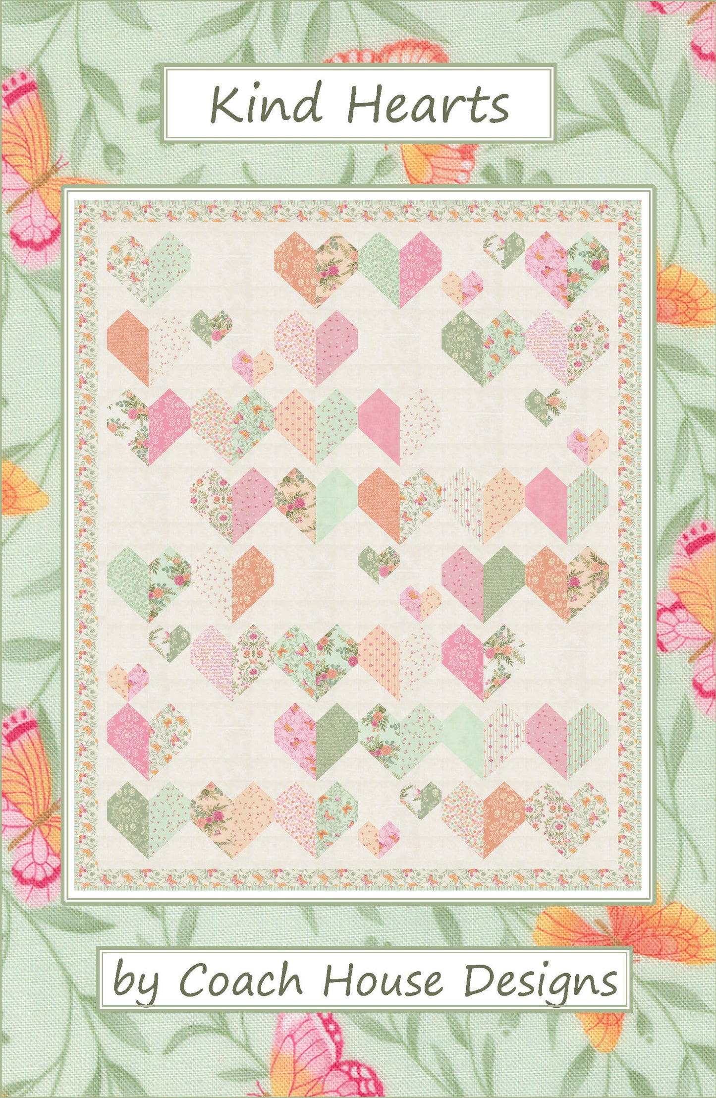 Kind Hearts Downloadable PDF Quilt Pattern (Pre-Order)