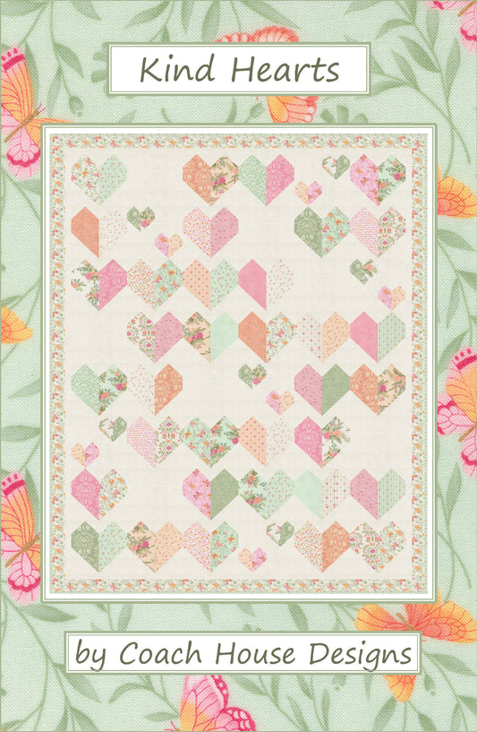 Kind Hearts Downloadable PDF Quilt Pattern (Pre-Order)