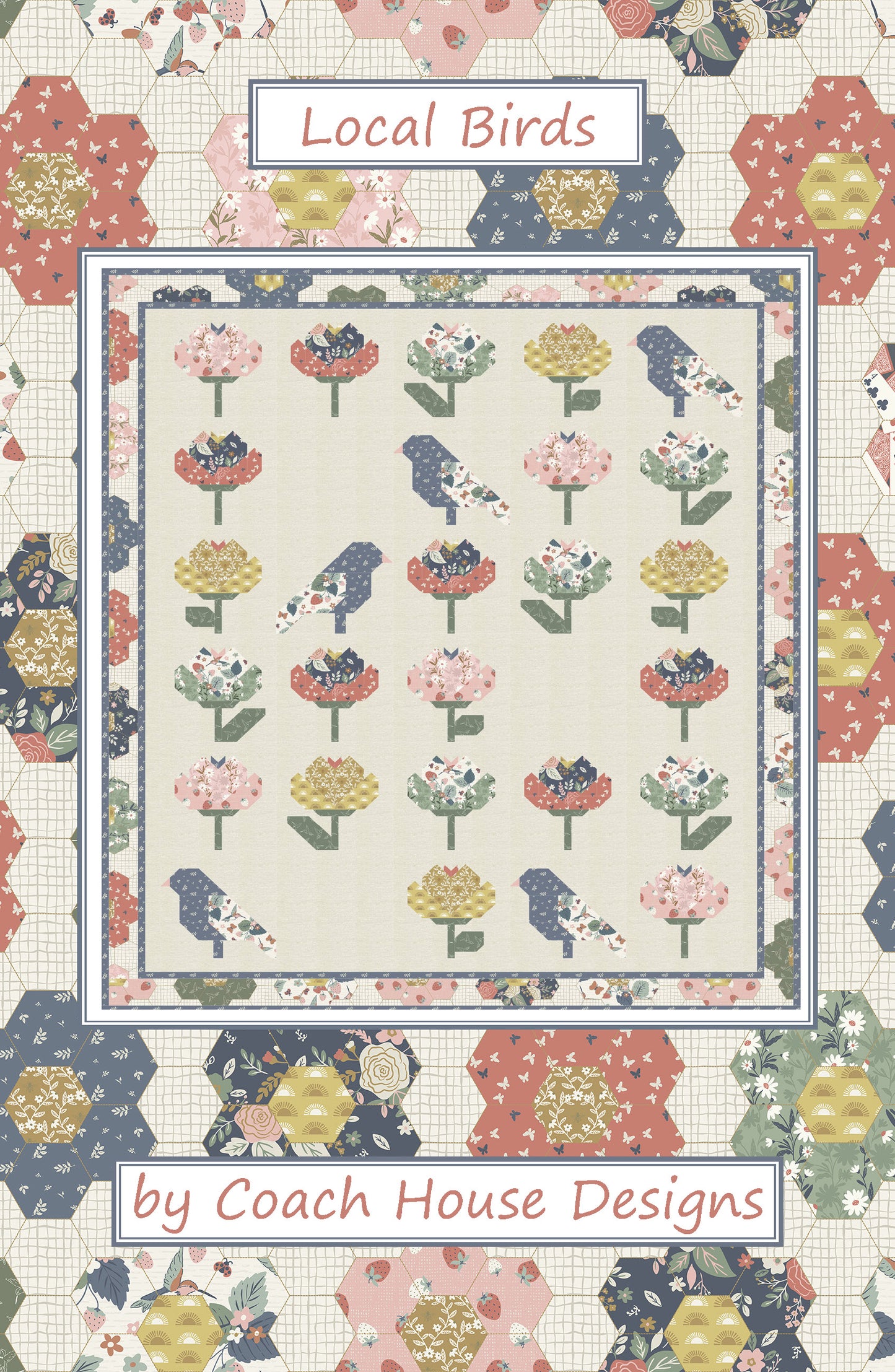 Local Birds Downloadable PDF Quilt Pattern