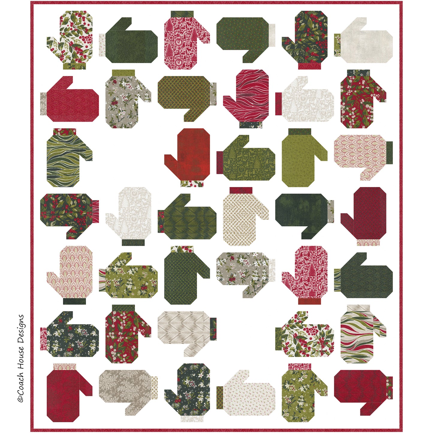 Lost Mittens Quilt Pattern