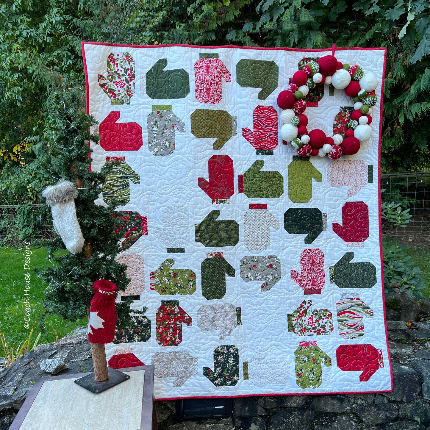 Lost Mittens Downloadable PDF Quilt Pattern