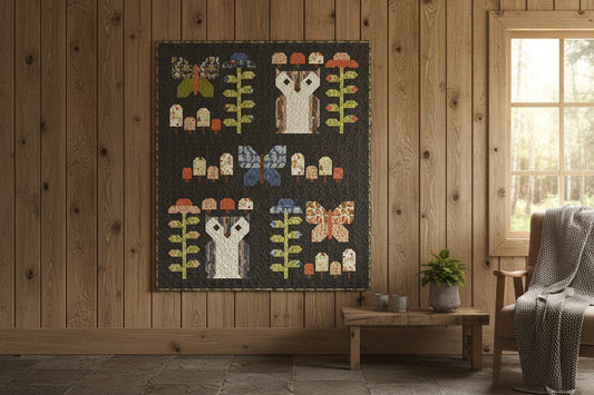 Garden Owls Downloadable PDF Quilt Pattern