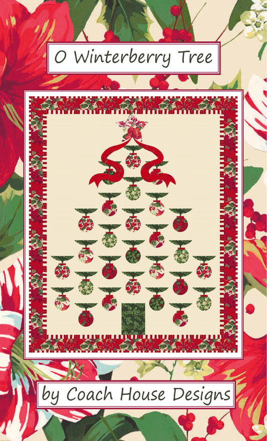 O Winterberry Tree Downloadable PDF Quilt Pattern