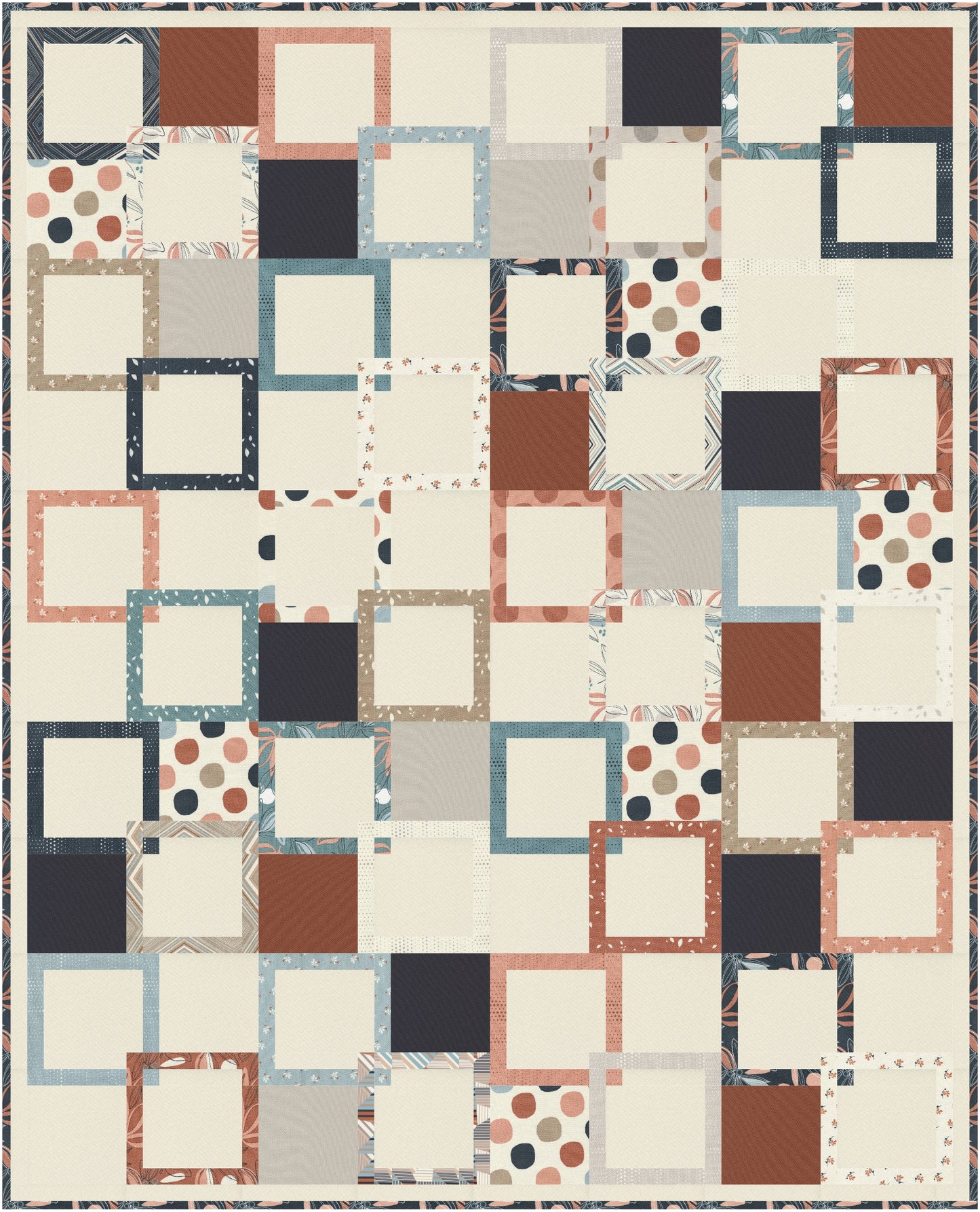 Patchwork Boulevard Quilt Pattern