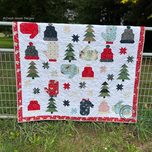 Playing in the Snow Quilt Pattern