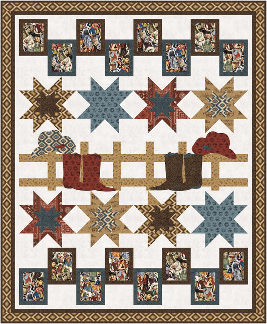 Remembering John Wayne Quilt Pattern