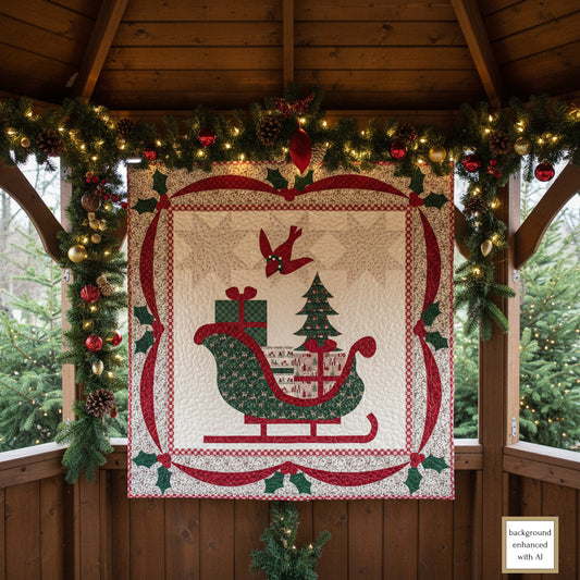 Sleigh Bells Ring Downloadable PDF Quilt Pattern