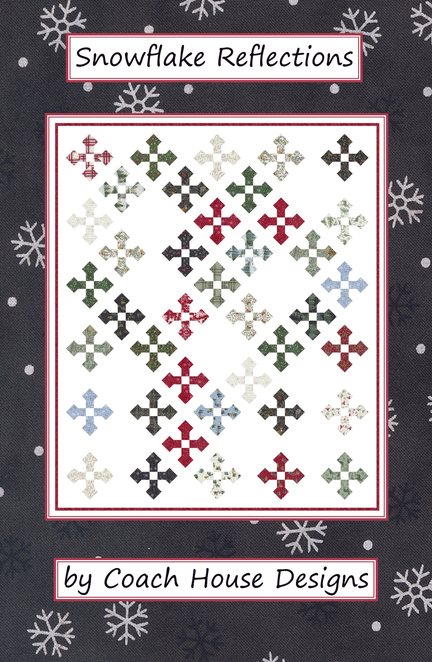 Snowflake Reflections Quilt Pattern