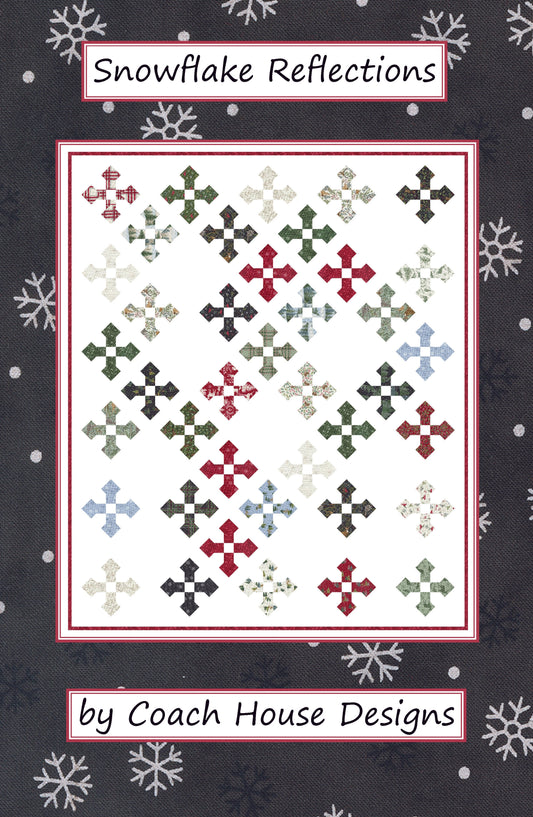 Snowflake Reflections Downloadable PDF Quilt Pattern