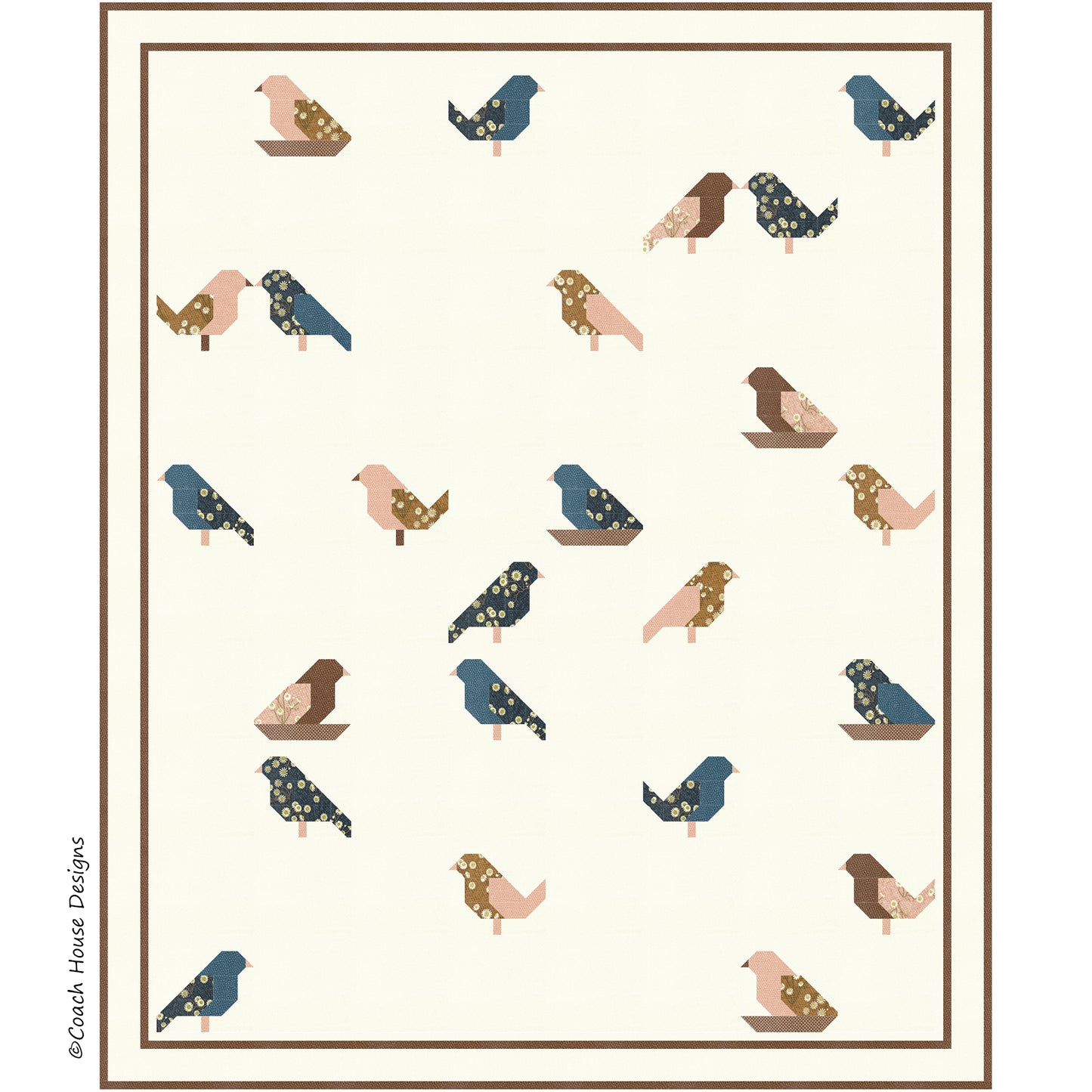 Spring Social Downloadable PDF Quilt Pattern