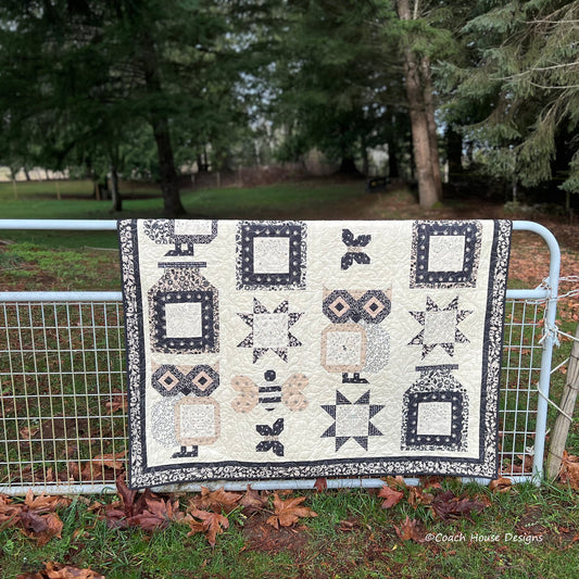 Stitching in the Garden Quilt Pattern