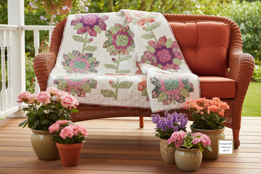 Summer Blooms Quilt Pattern (Pre-Order)