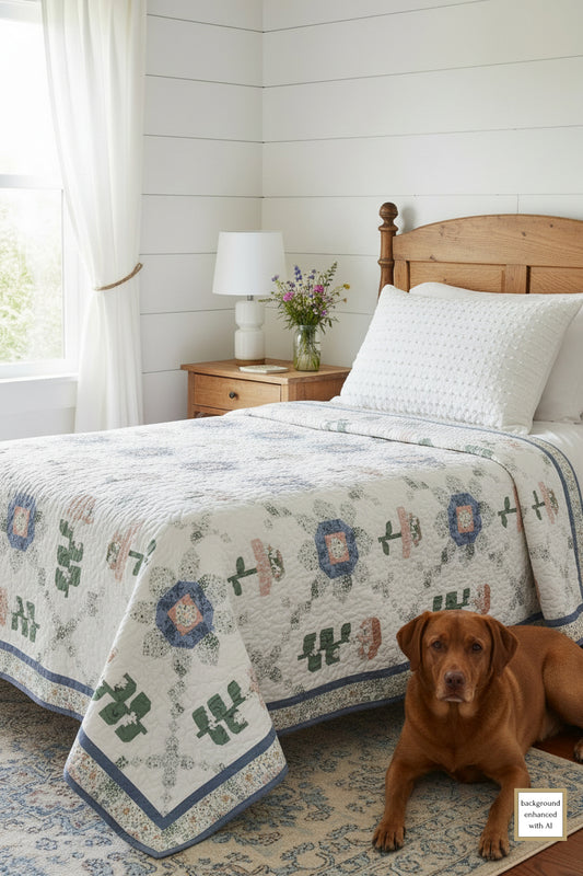 Summer Garden Downloadable PDF Quilt Pattern