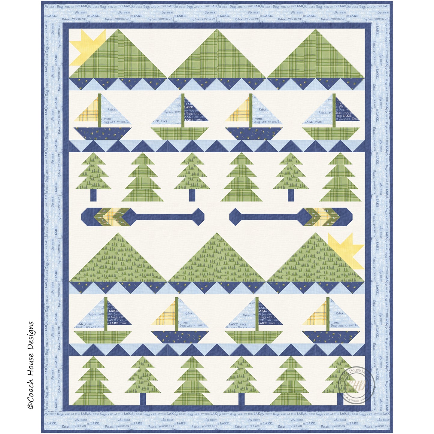 Sun Up to Sun Down Quilt Pattern