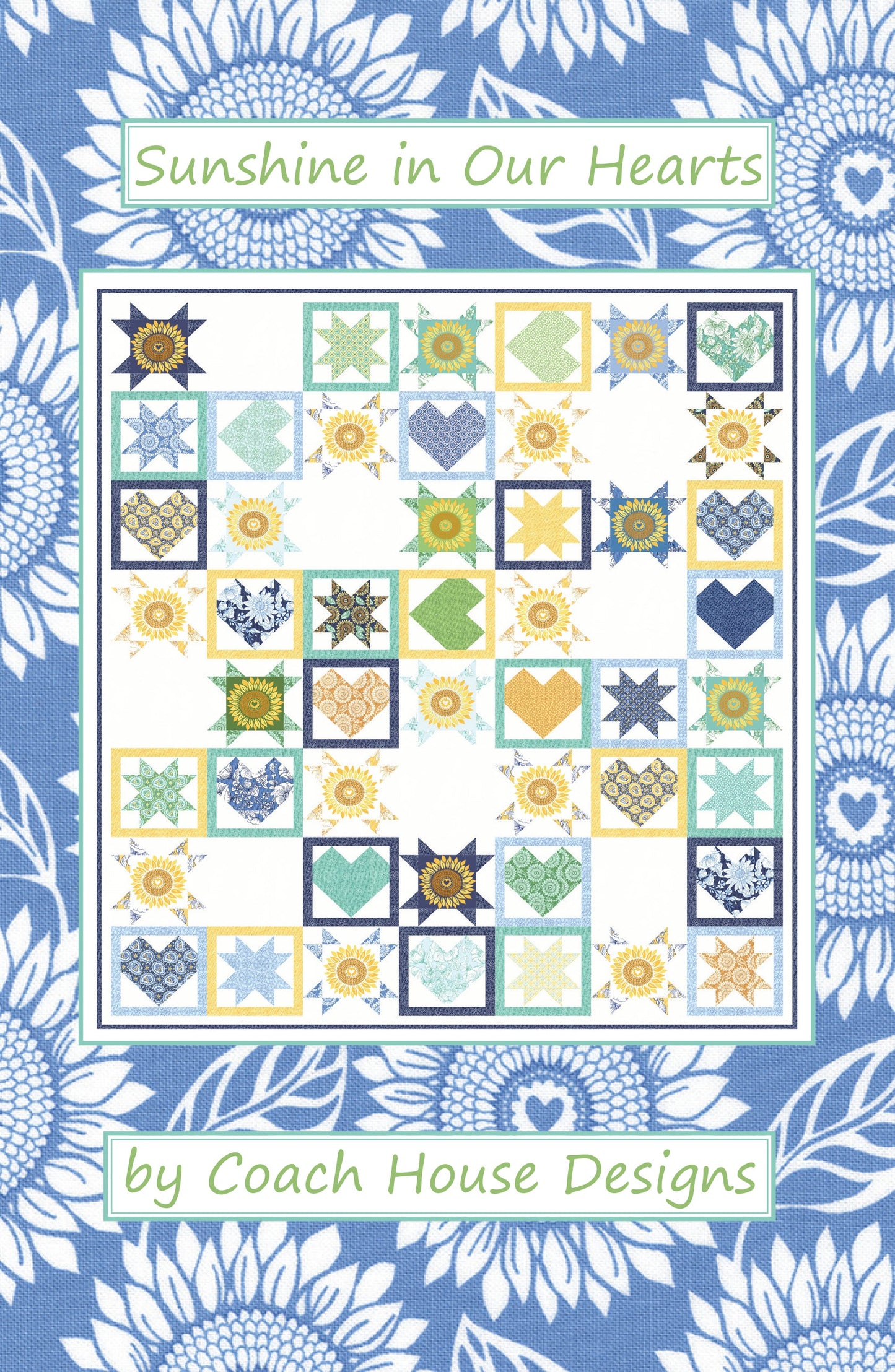 Sunshine in our Hearts Downloadable PDF Quilt Pattern
