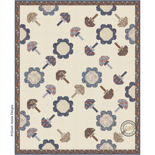 Wandering in Meadows Quilt Pattern