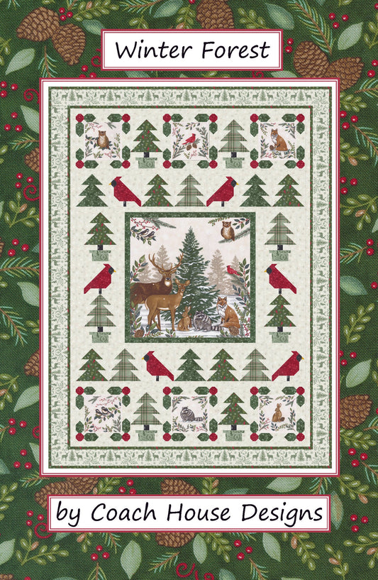 Winter Forest Downloadable PDF Quilt Pattern