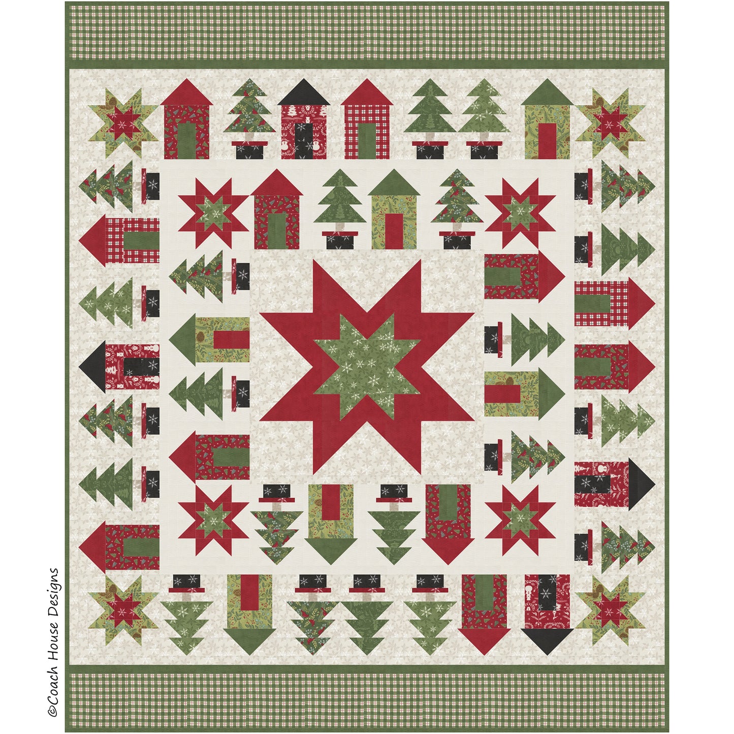 Winter Village Quilt Pattern