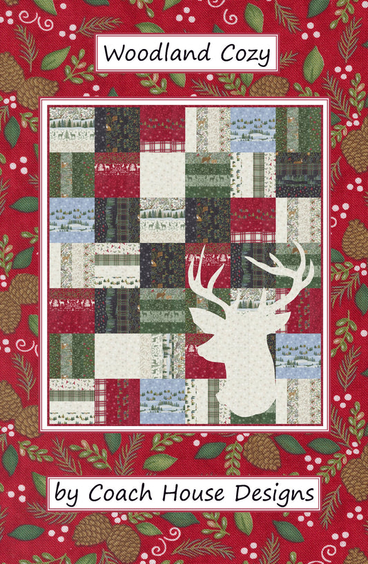 Woodland Cozy Downloadable PDF Quilt Pattern