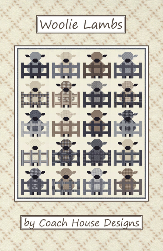 Woolie Lambs Downloadable PDF Quilt Pattern