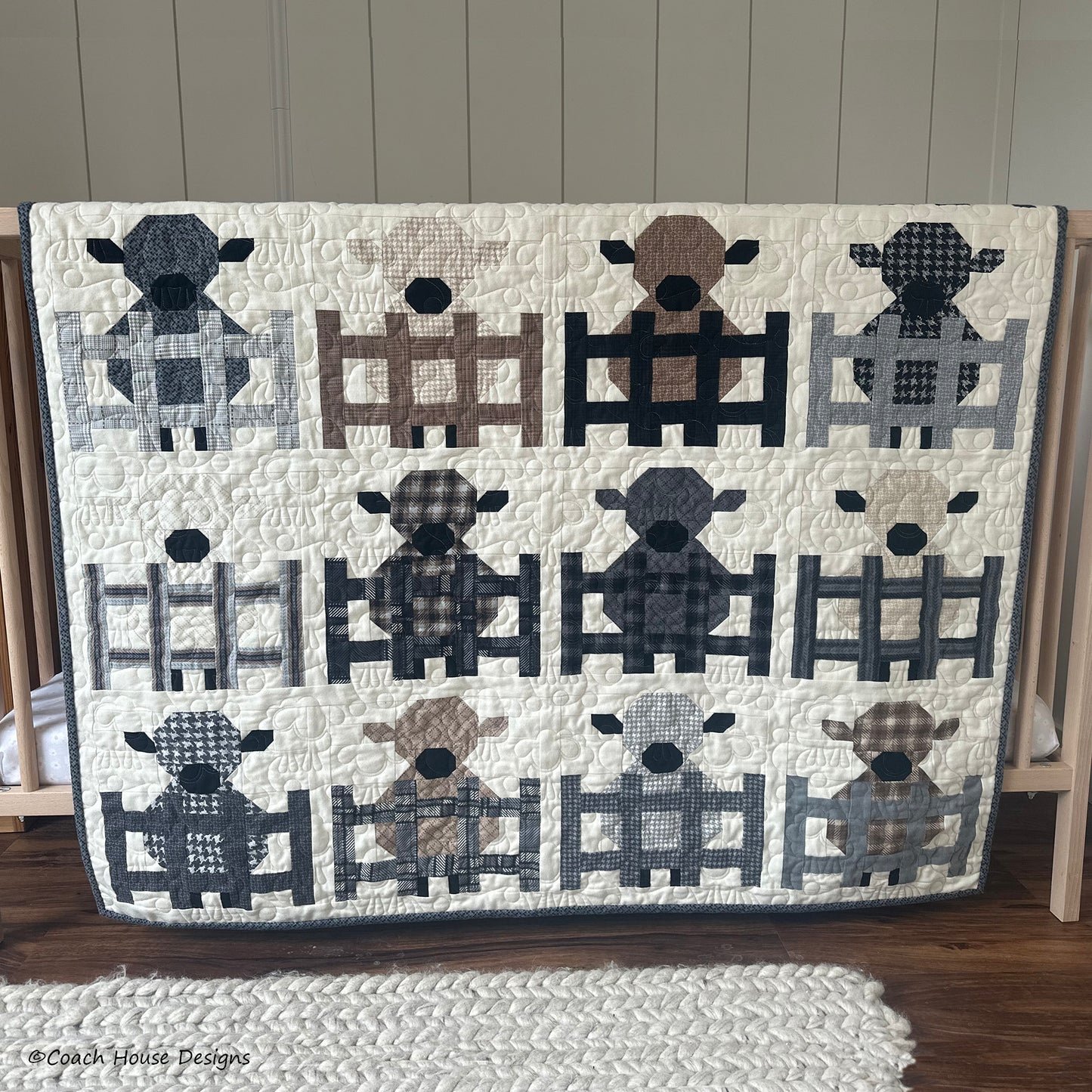Woolie Lambs Quilt Pattern