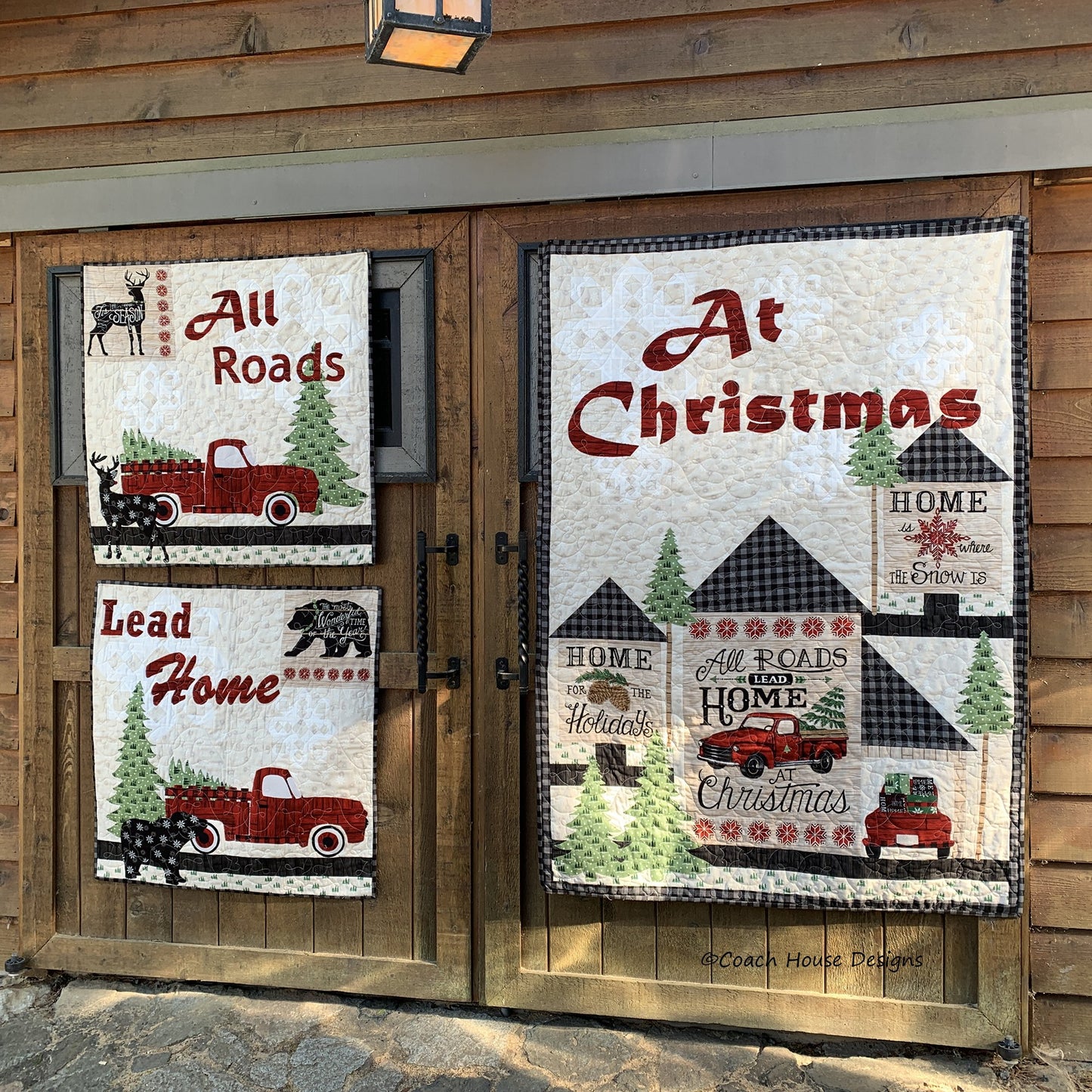 All Roads Lead Home Banners Downloadable PDF Quilt Pattern