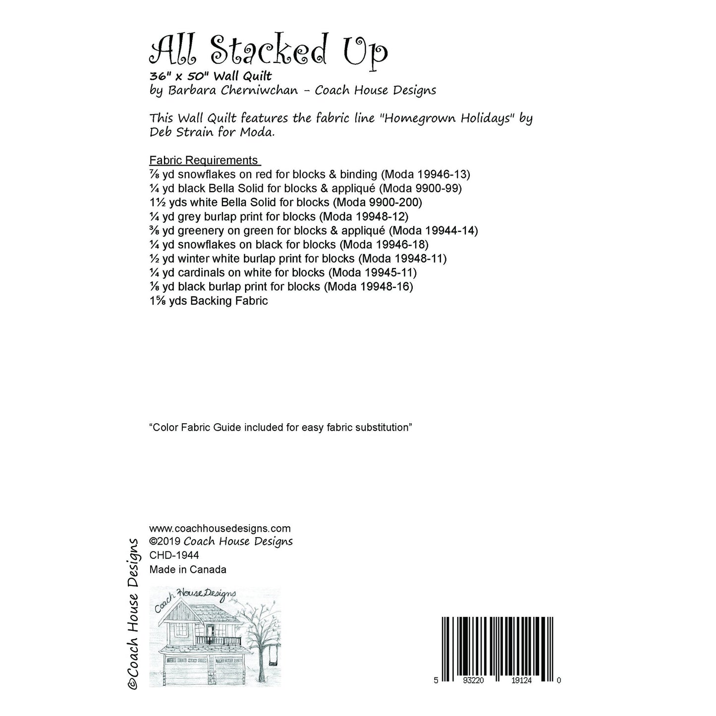 All Stacked Up Quilt Pattern