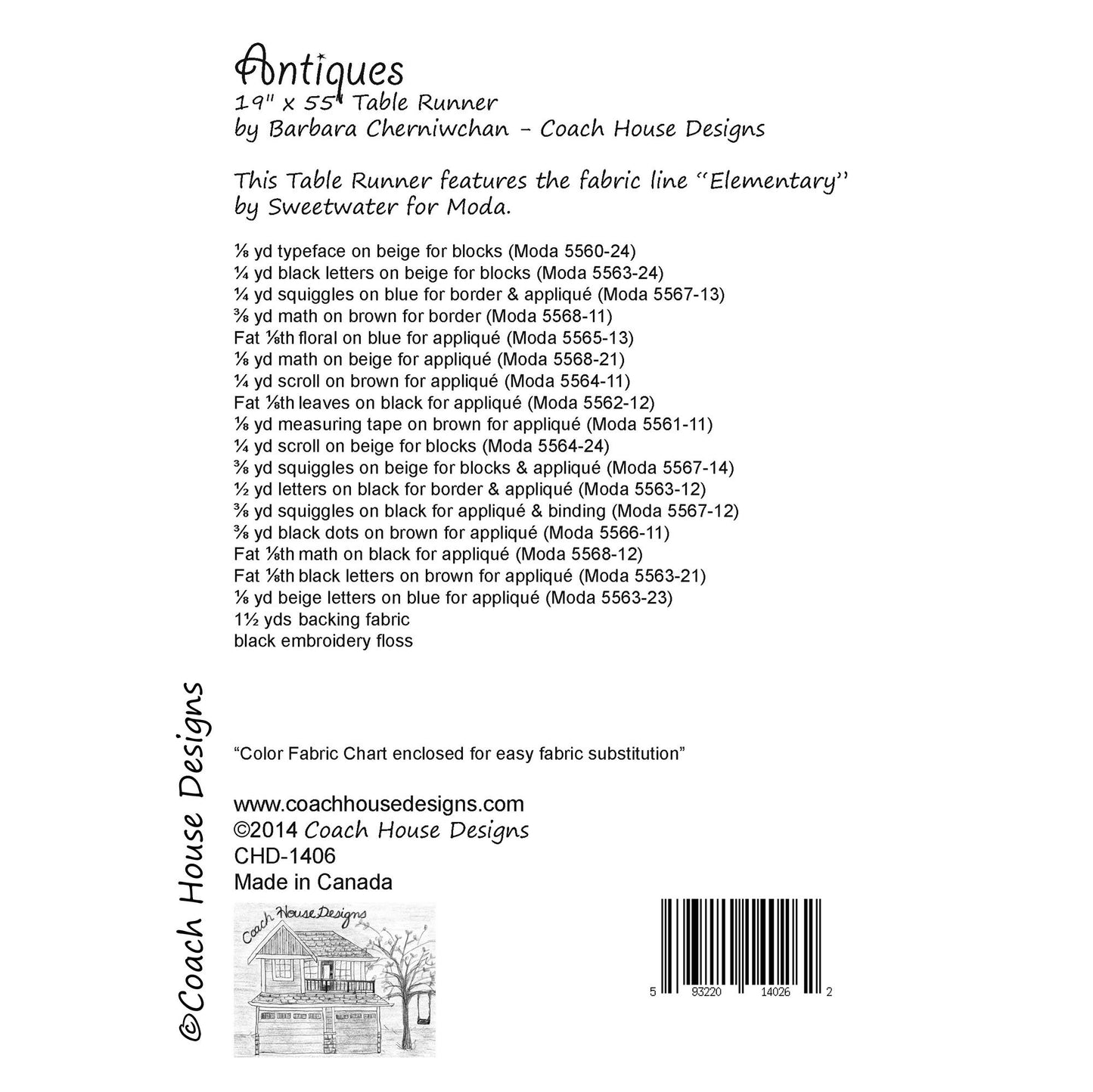 Antiques Quilt Pattern