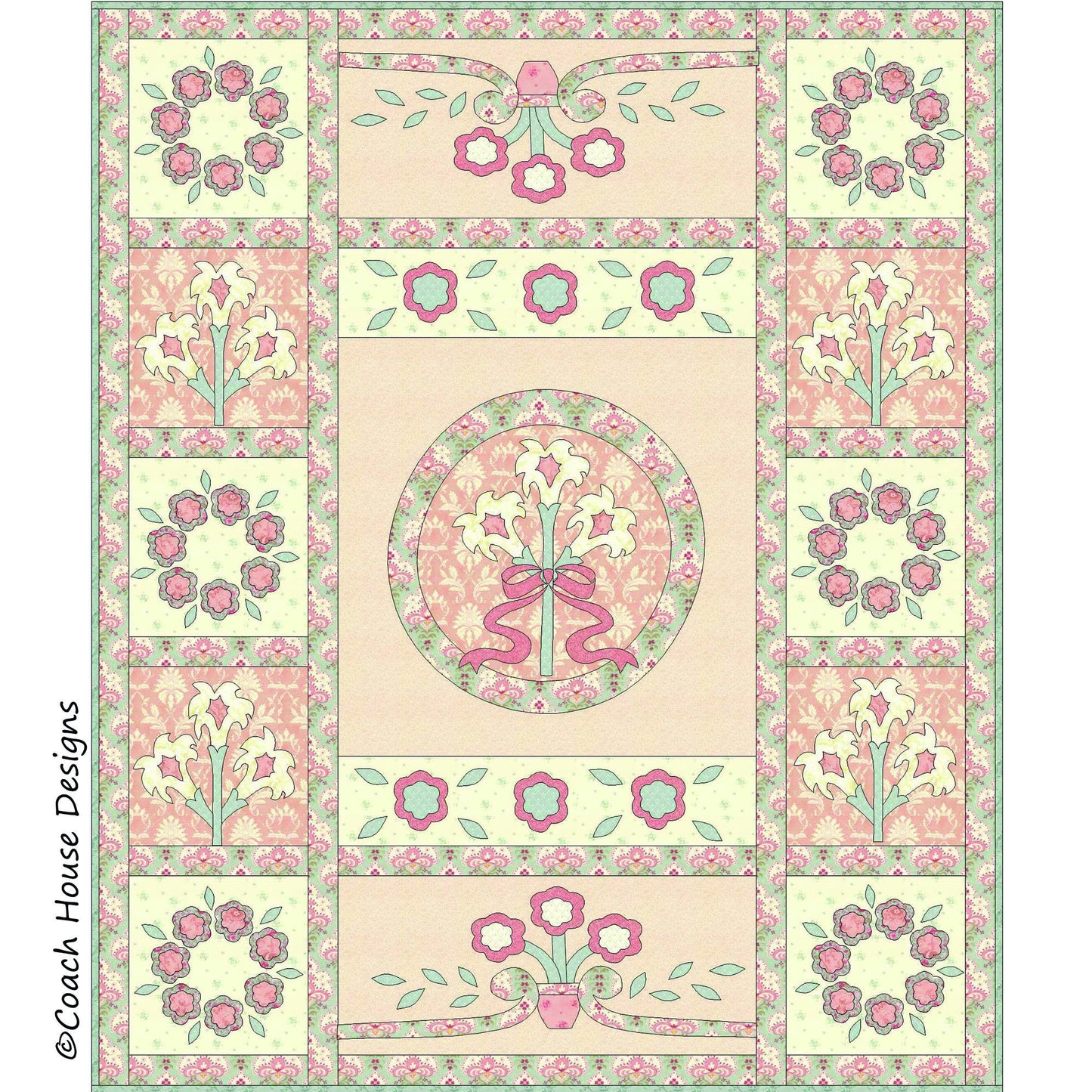 Antoinette Downloadable PDF Quilt Pattern