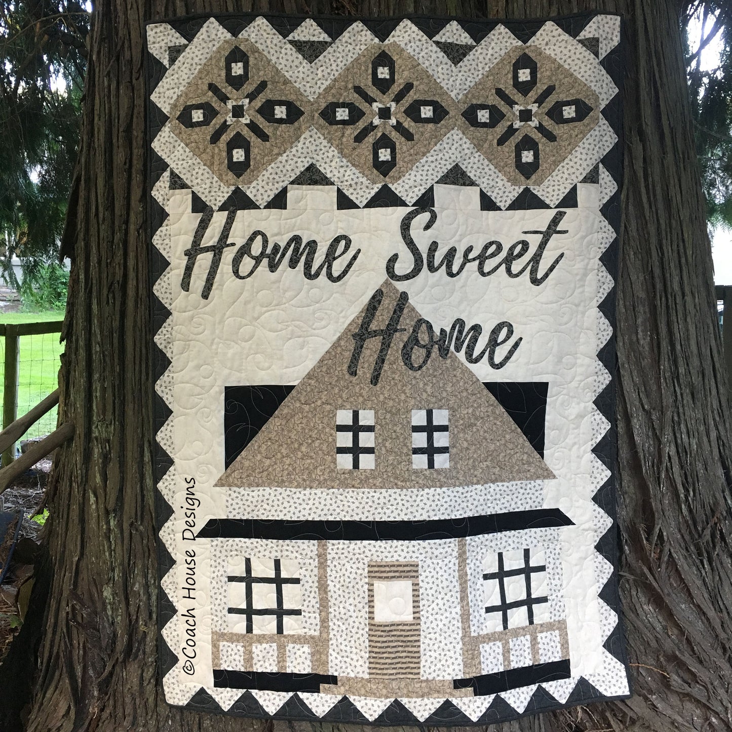 At Home Banners Downloadable PDF Quilt Pattern
