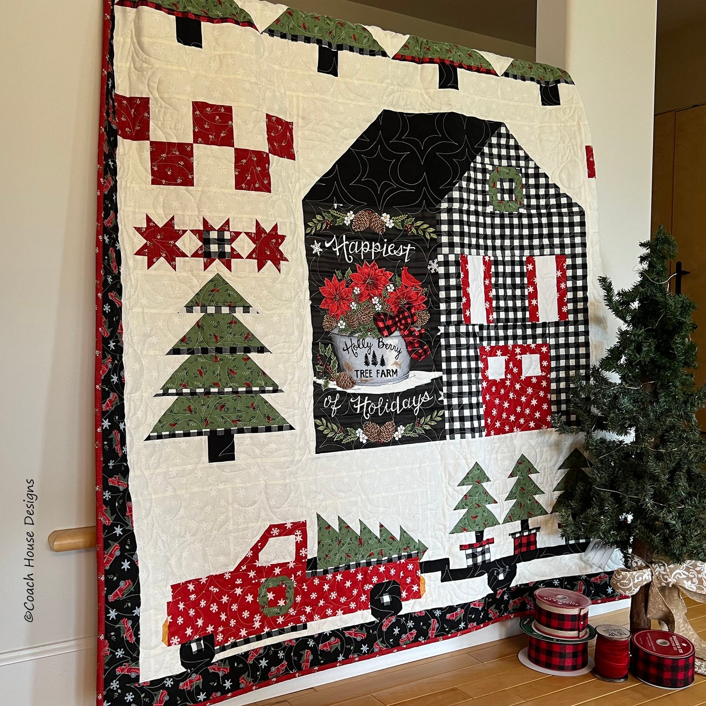 At the Tree Farm Downloadable PDF Quilt Pattern