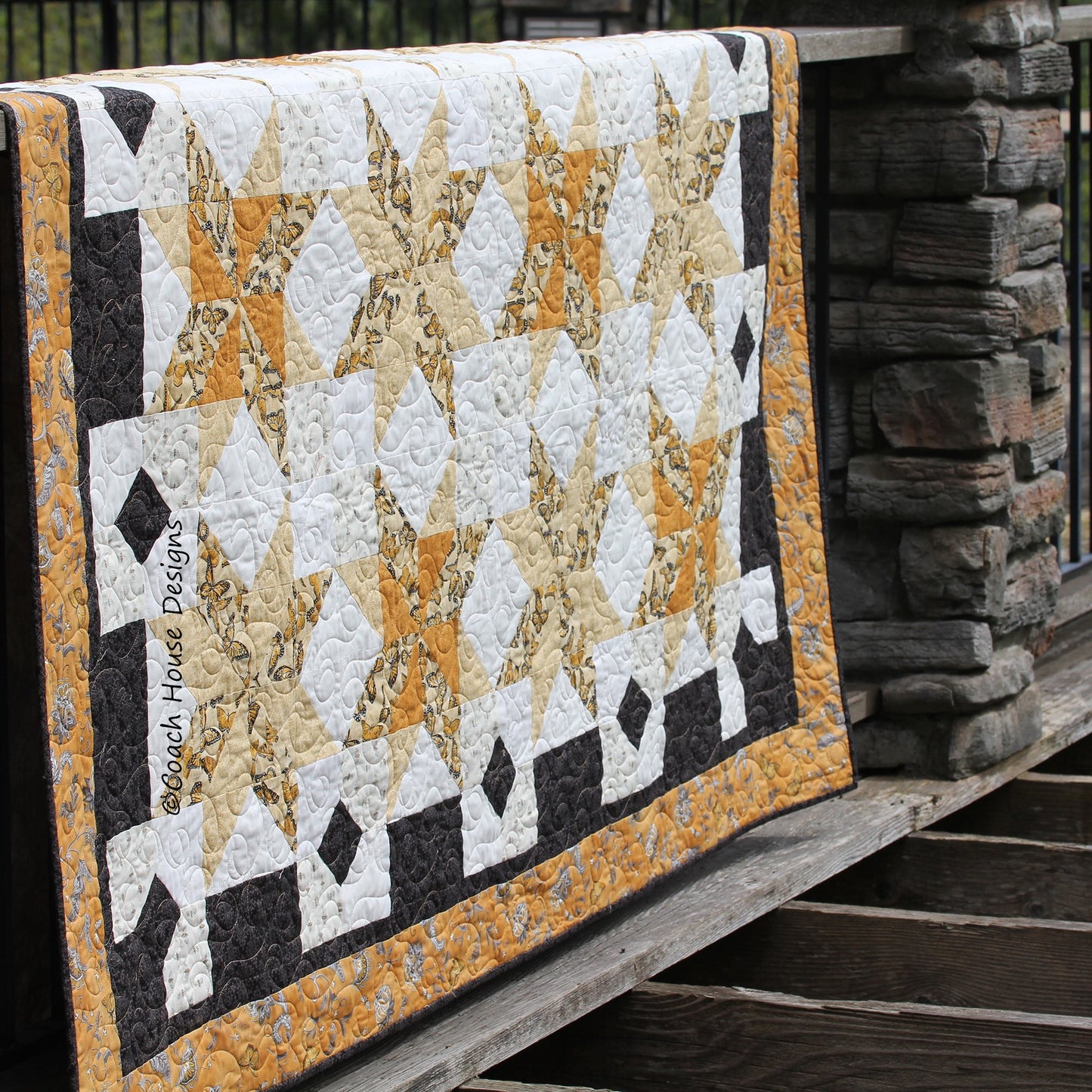 Autumn Stars Downloadable PDF Quilt Pattern