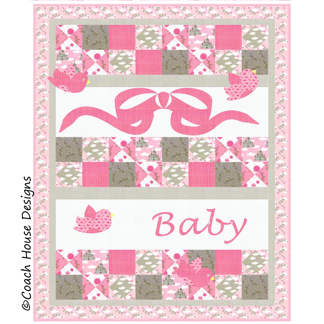 Baby Bird Downloadable PDF Quilt Pattern
