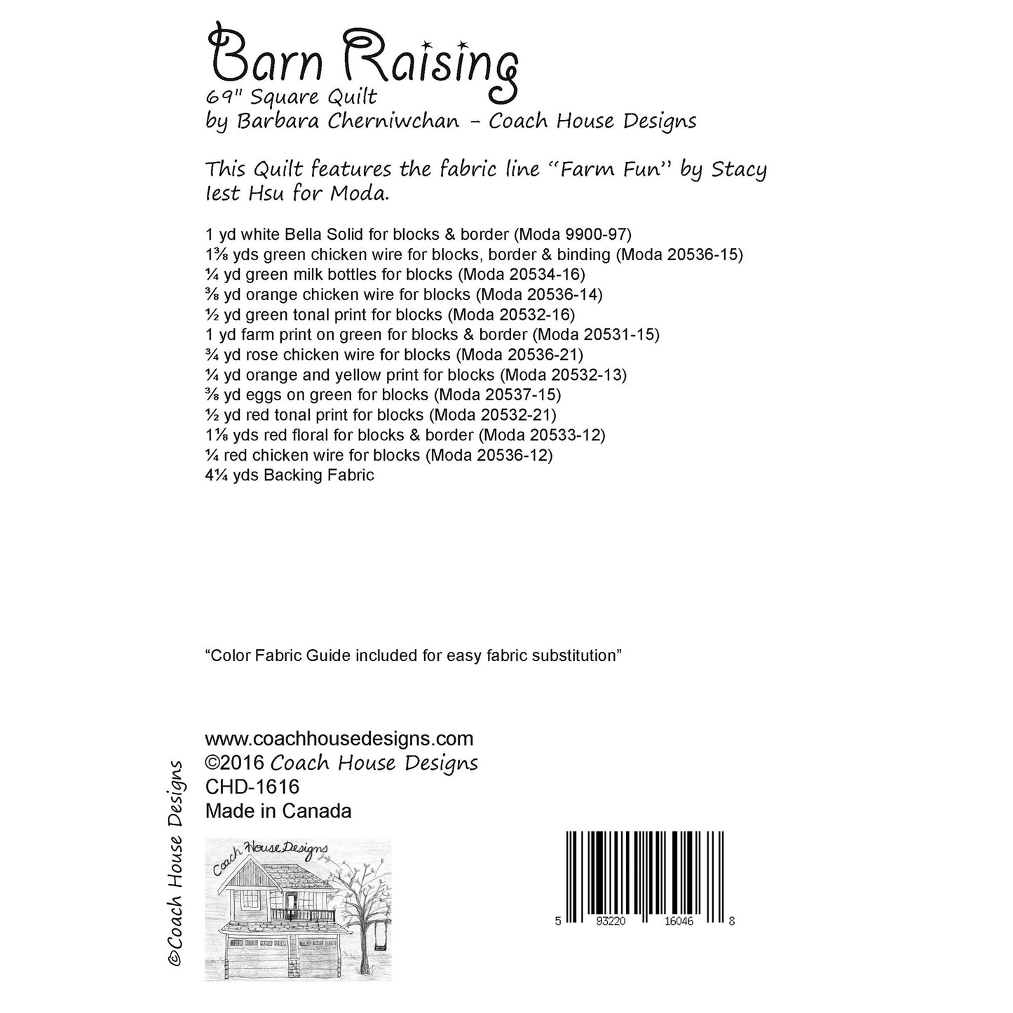 Barn Raising Quilt Pattern