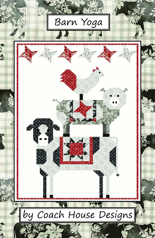 Barn Yoga Downloadable PDF Quilt Pattern