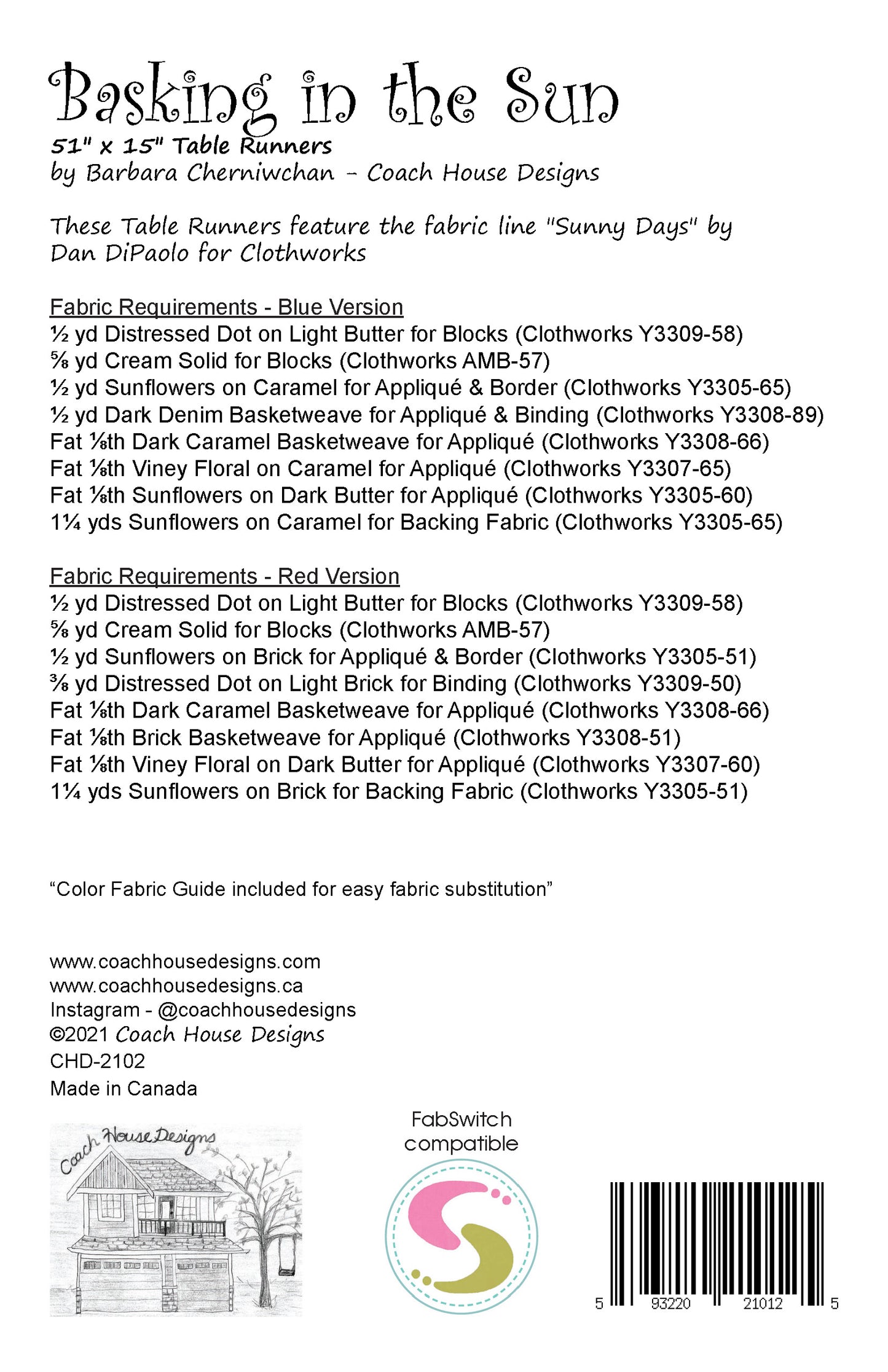 Basking in the Sun Quilt Pattern