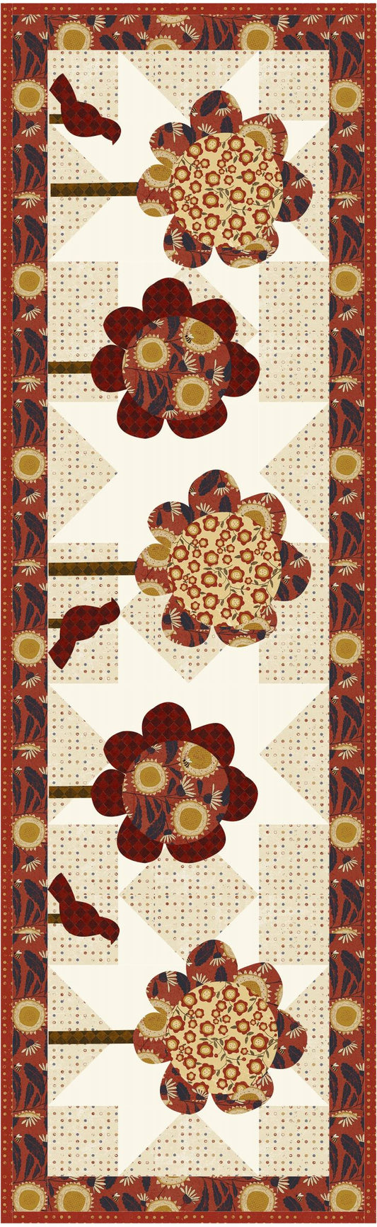 Basking in the Sun Downloadable PDF Quilt Pattern