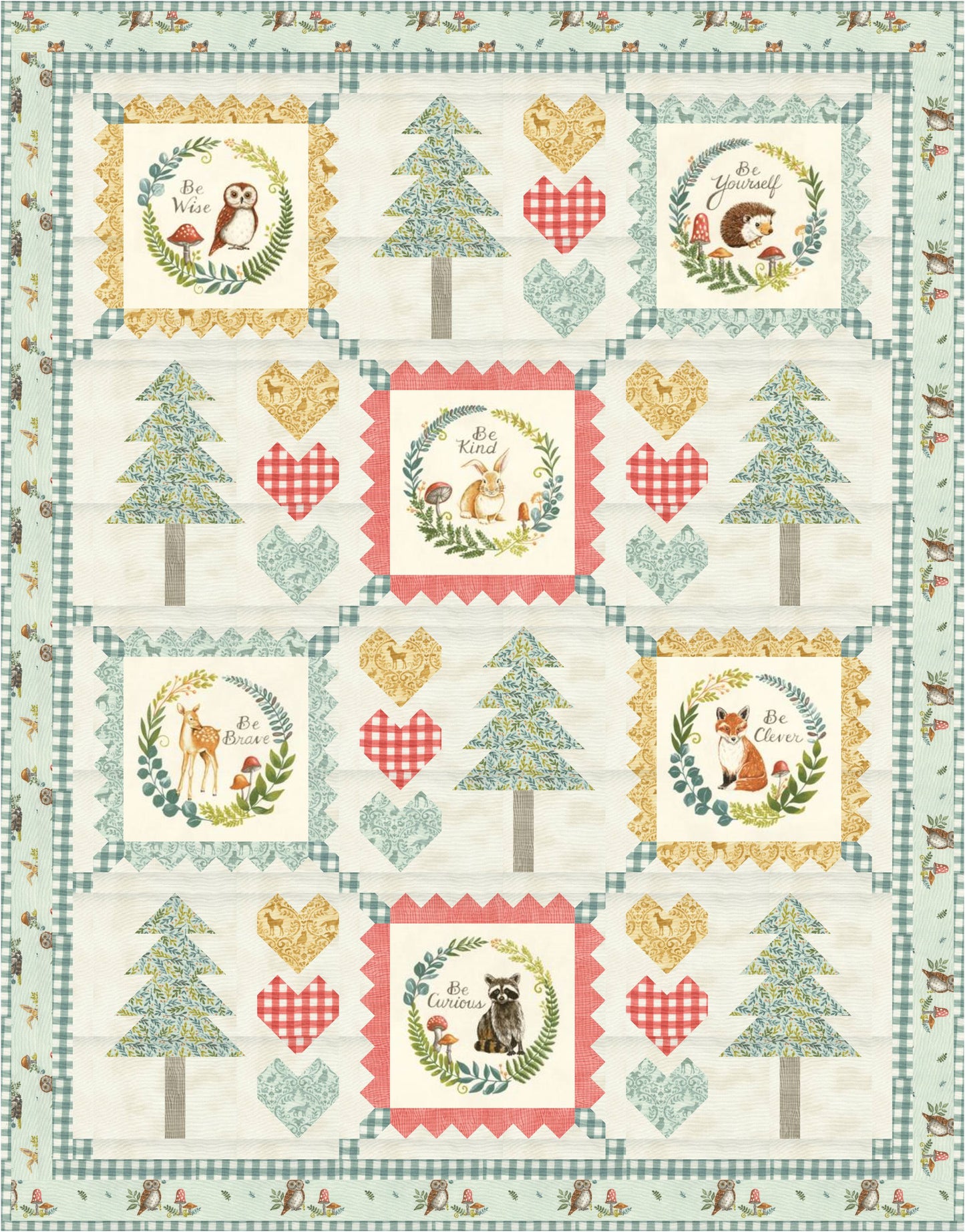 Be You, Little One Downloadable PDF Quilt Pattern