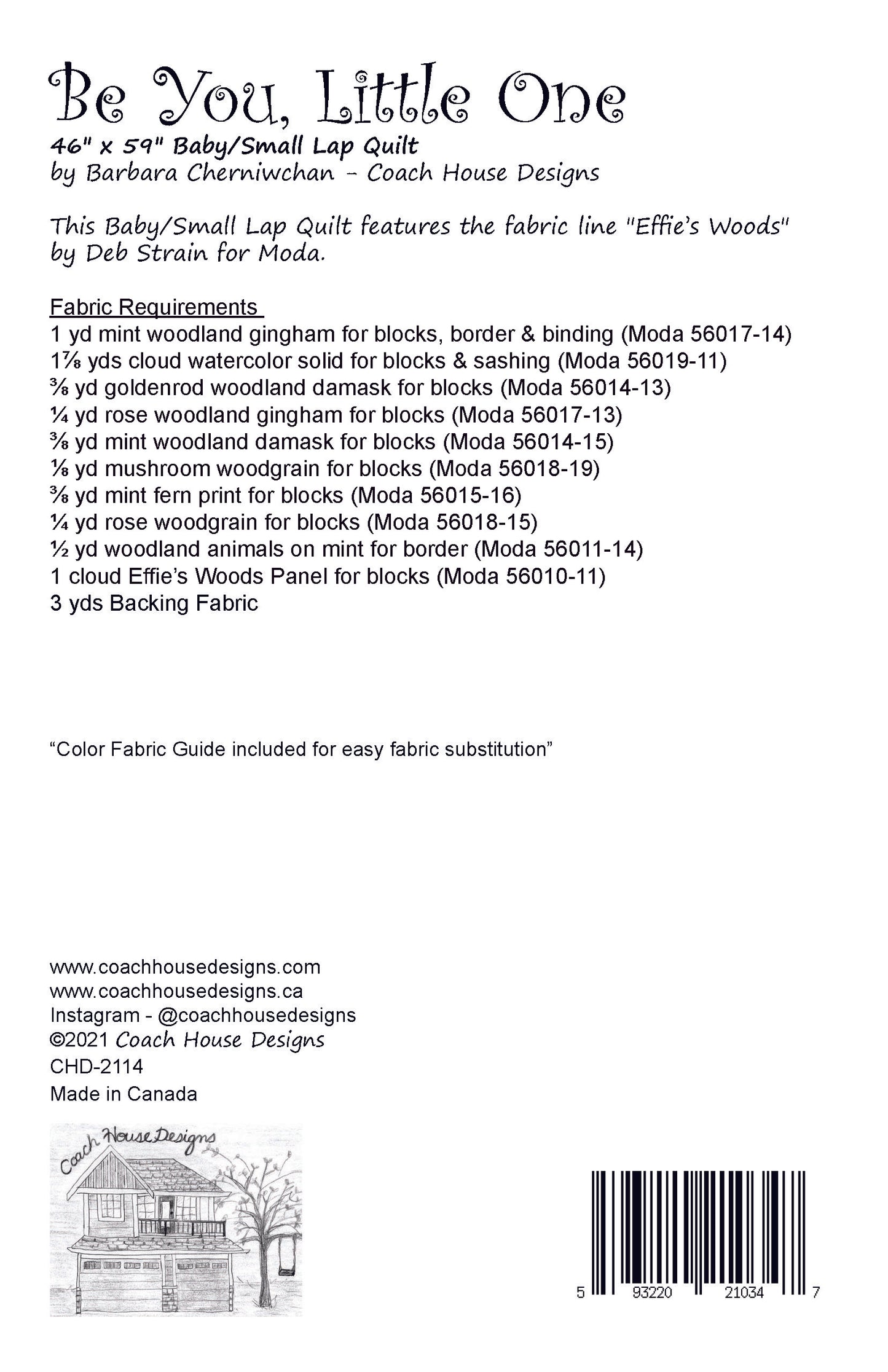 Be You, Little One Downloadable PDF Quilt Pattern