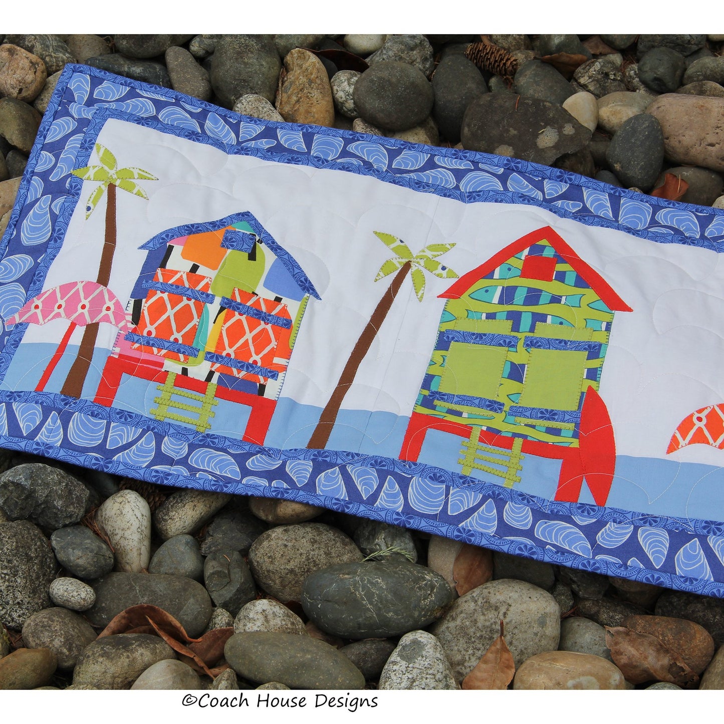 Beach Livin’ Downloadable PDF Quilt Pattern