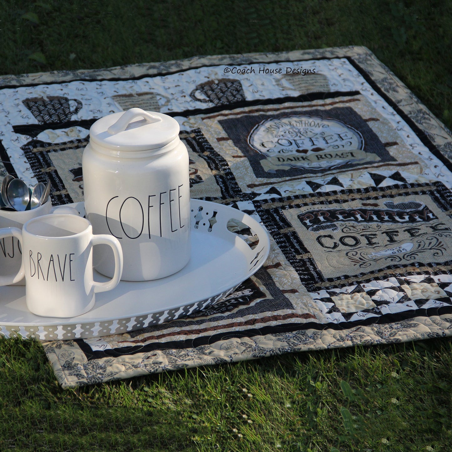 Bean Banners Downloadable PDF Quilt Pattern