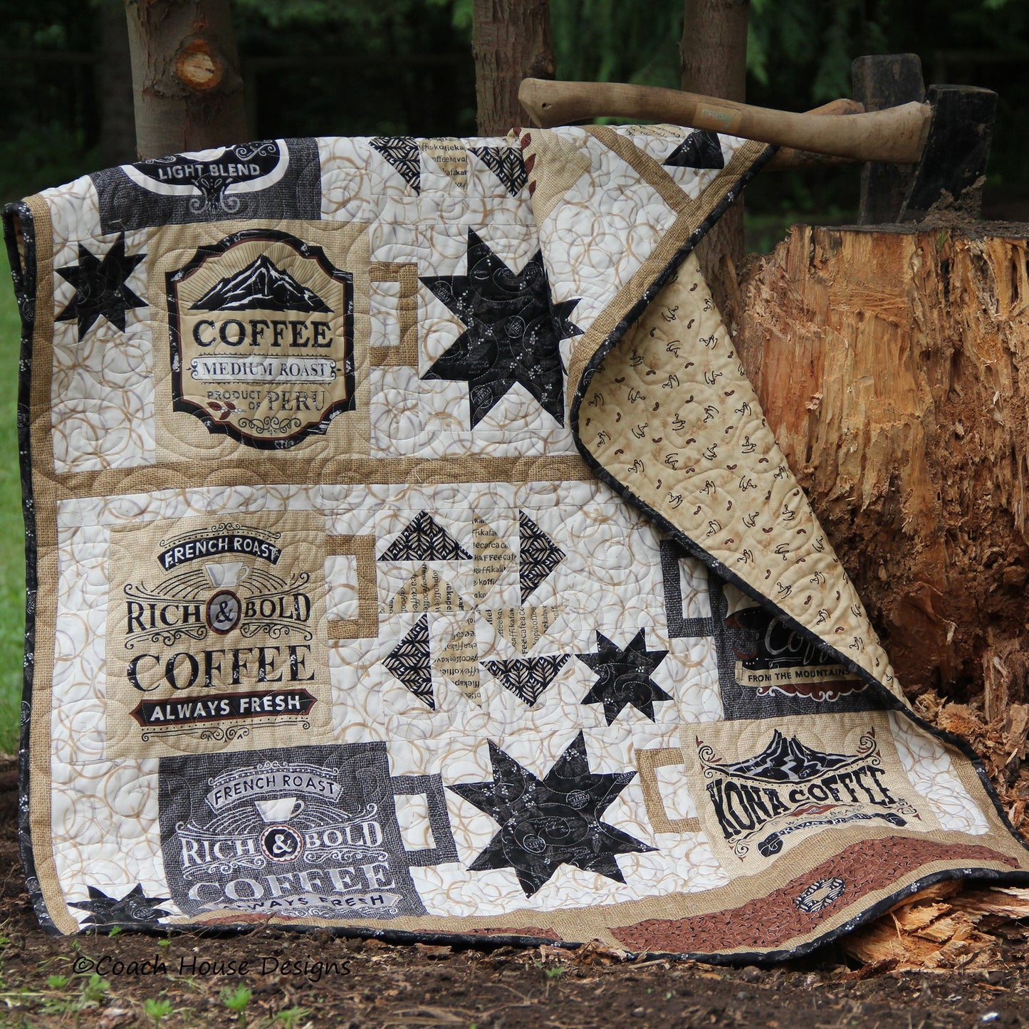 Bean Banners Downloadable PDF Quilt Pattern