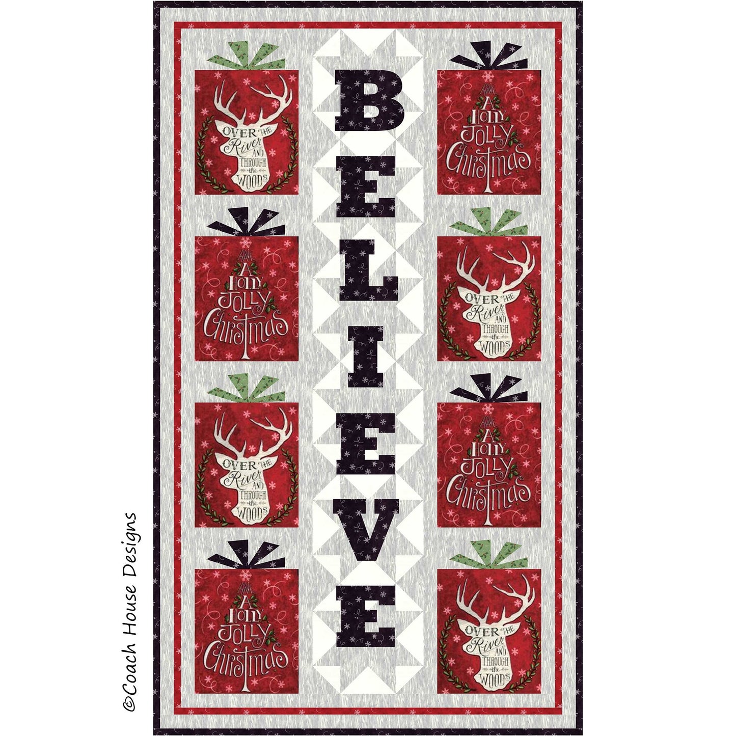 Hearthside Banners Downloadable PDF Quilt Pattern