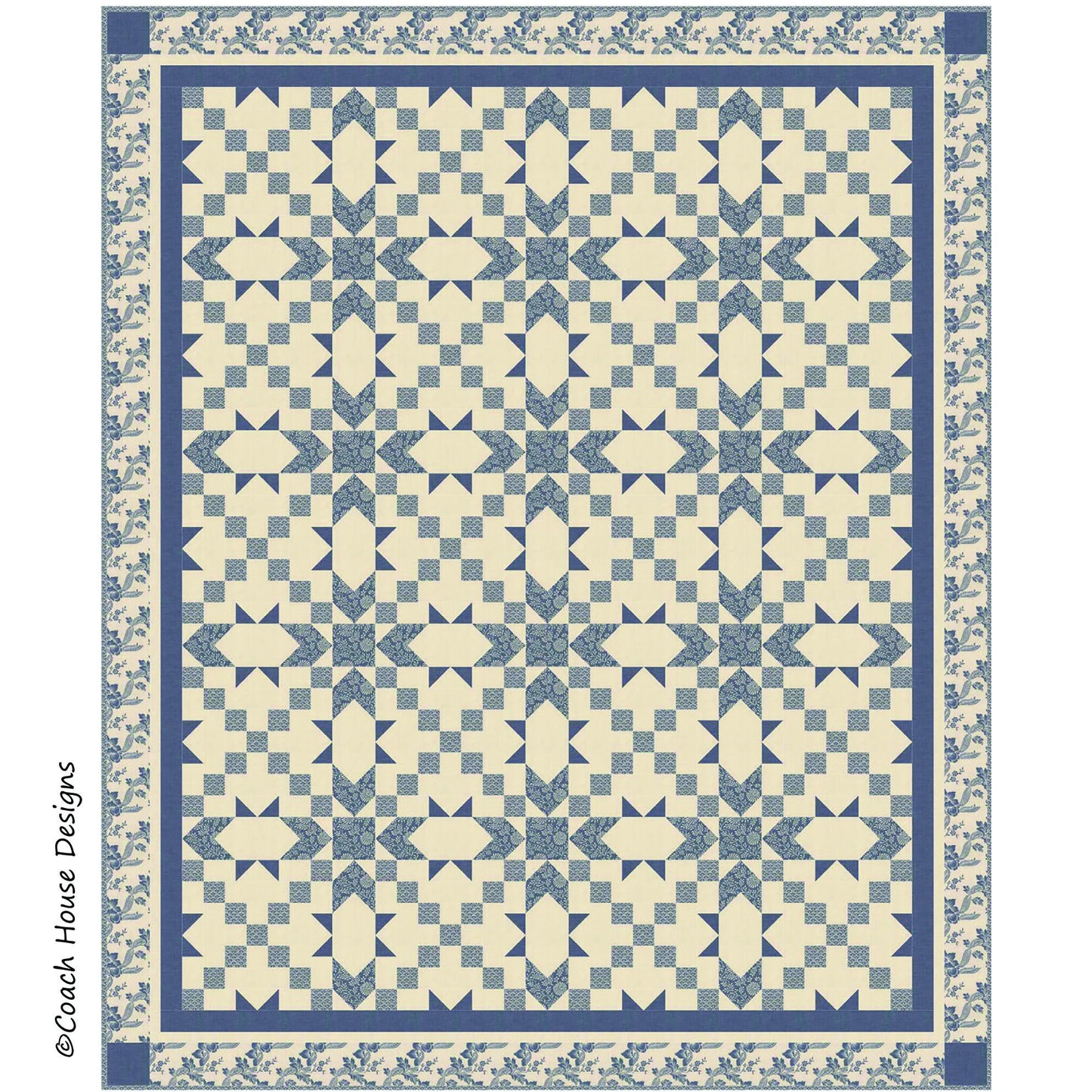 Bleu - Day & Night Quilt Pattern
