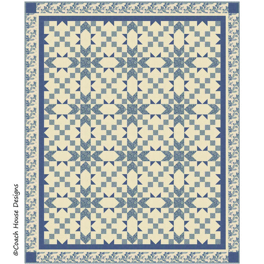 Bleu - Day & Night Quilt Pattern