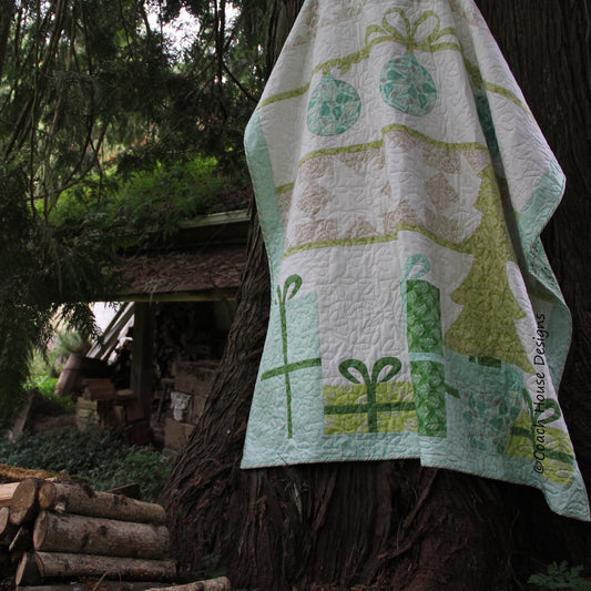 Blue Christmas Quilt Pattern